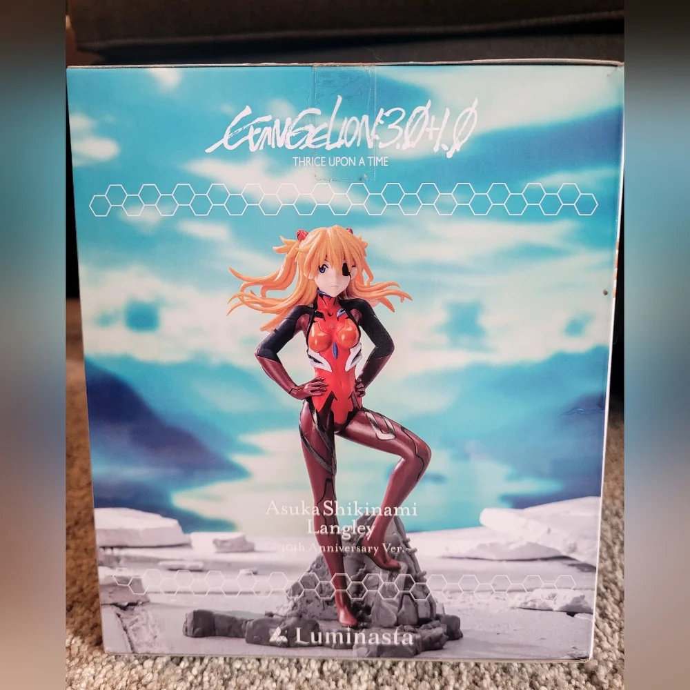 NIB SEGA Evangelion Asuka Langley Figure - Picture 7 of 8